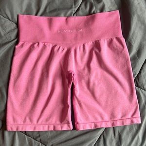 Pink NVGTN shorts